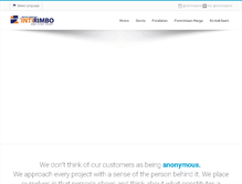Tablet Screenshot of intirimbo.com